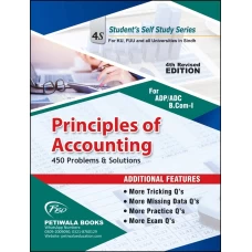 Principles of Accounting (B. Com-I) - Petiwala Book Depot